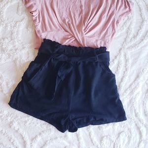 American Eagle or Aerie Paperbag Shorts